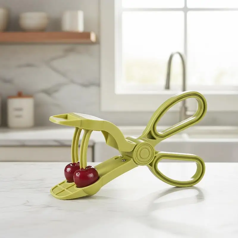 Ergonomic Handle Cherry Pit Remover Efficient Removal Press Type Fruit Corer Tool Double Hole Kitchen Pitter Accessories
Ergonomic Handle Cherry Pit Remover Efficient Removal Press Type Fruit Corer Tool Double Hole Kitchen Pitter Accessories