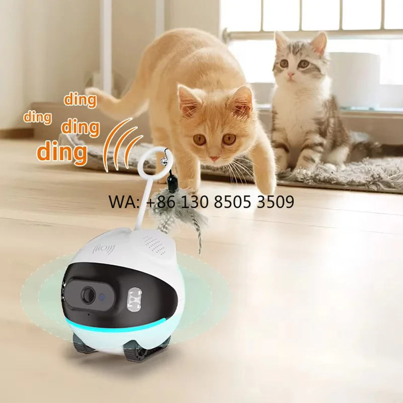 Battery-Operated Pet Toys with Pulley and Camera 4G WIFI Dual Mode Smart Wireless Motion Detection Indoor Interactive Cat Toys
Battery-Operated Pet Toys with Pulley and Camera 4G WIFI Dual Mode Smart Wireless Motion Detection Indoor Interactive Cat Toys
