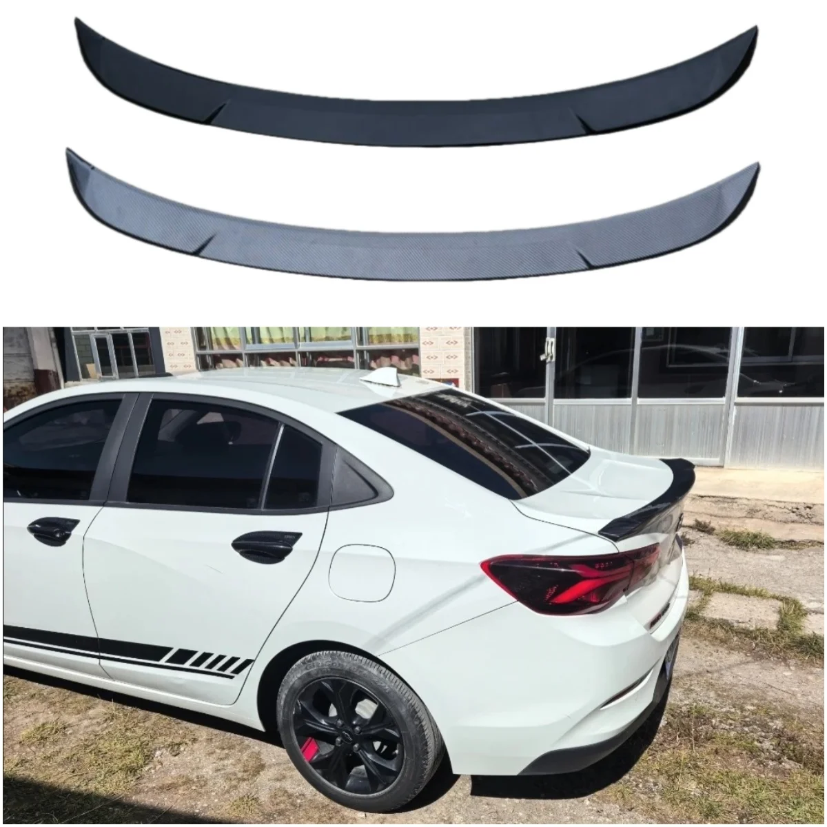 For Chevrolet Cavalier Onix 2020 ABS spoiler wings Exterior Rear Spoiler Tail Trunk Boot Wing Decoration Car Styling Accessories
For Chevrolet Cavalier Onix 2020 ABS spoiler wings Exterior Rear Spoiler Tail Trunk Boot Wing Decoration Car Styling Accessories