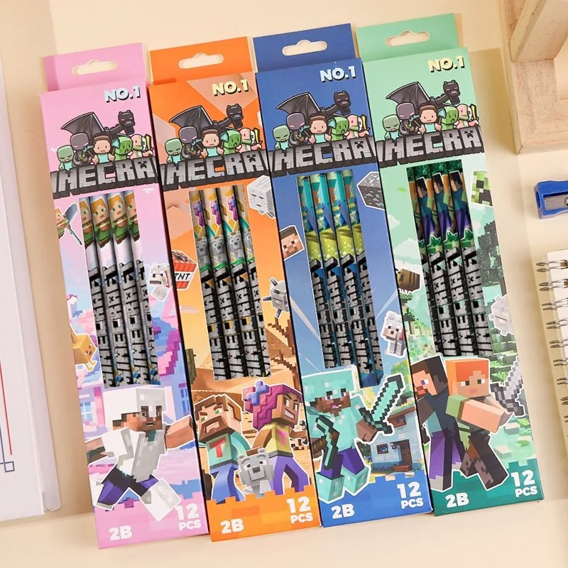 2026 Hot New 12pcs Box High Appearance Level Minecrafts 2B Pencil Special Wood Pen Stationery Student Birthday Gifts
2026 Hot New 12pcs Box High Appearance Level Minecrafts 2B Pencil Special Wood Pen Stationery Student Birthday Gifts
