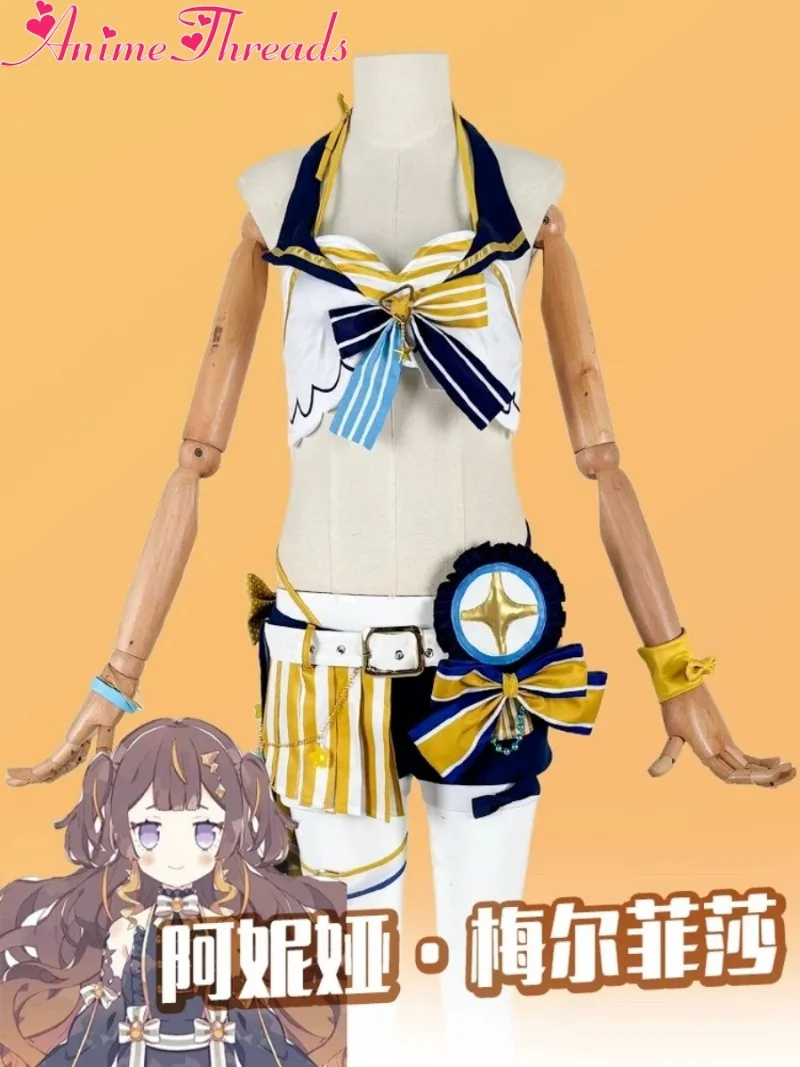 THREAD VTuber Anya Melfissa Swimsuit Cosplay Costume Cos Game Anime Party Uniform Hallowen Play Role Clothes Clothing
THREAD VTuber Anya Melfissa Swimsuit Cosplay Costume Cos Game Anime Party Uniform Hallowen Play Role Clothes Clothing