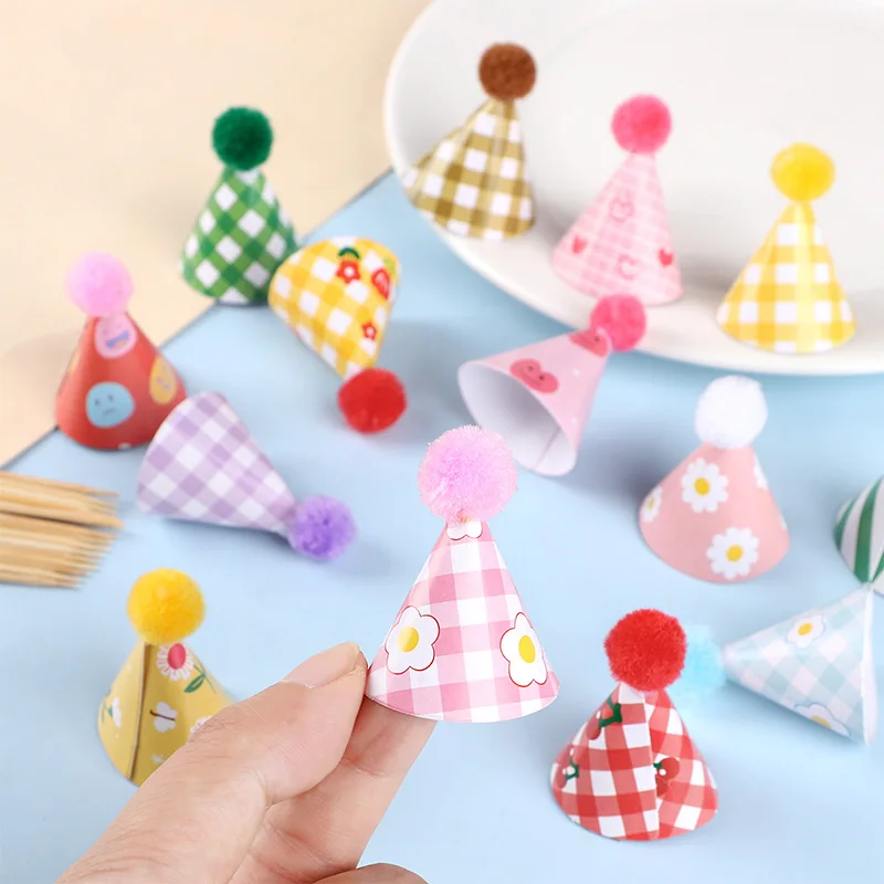 15pcs Mini Birthday Hat Cupcake Toppers for Wedding Birthday Party Dessert Cake DIY Decoration Baby Shower Christmas Cake Flag
15pcs Mini Birthday Hat Cupcake Toppers for Wedding Birthday Party Dessert Cake DIY Decoration Baby Shower Christmas Cake Flag