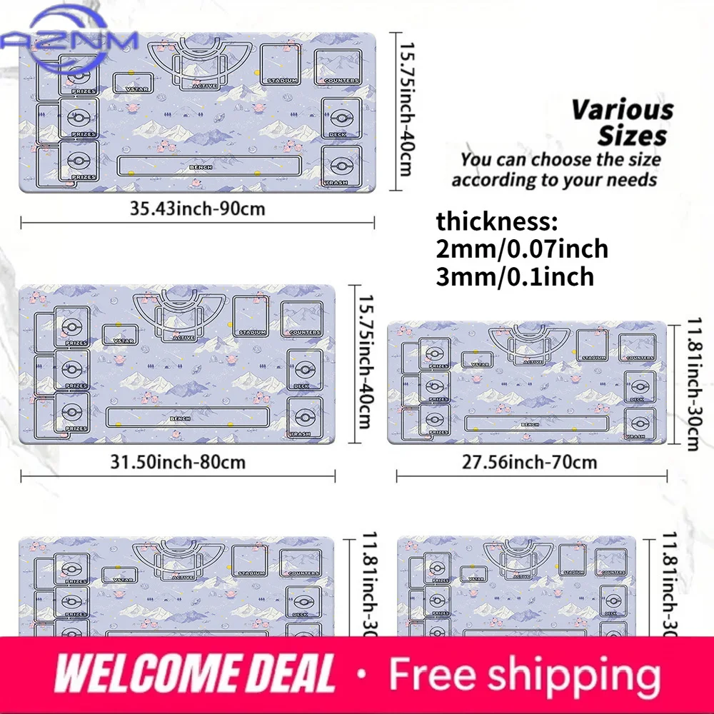 Minimalist Cherry Blossom Snow Mountain Pokemon TCG Zone Layout Playmat Large Gaming Mouse Pad Desk Mat
Minimalist Cherry Blossom Snow Mountain Pokemon TCG Zone Layout Playmat Large Gaming Mouse Pad Desk Mat
