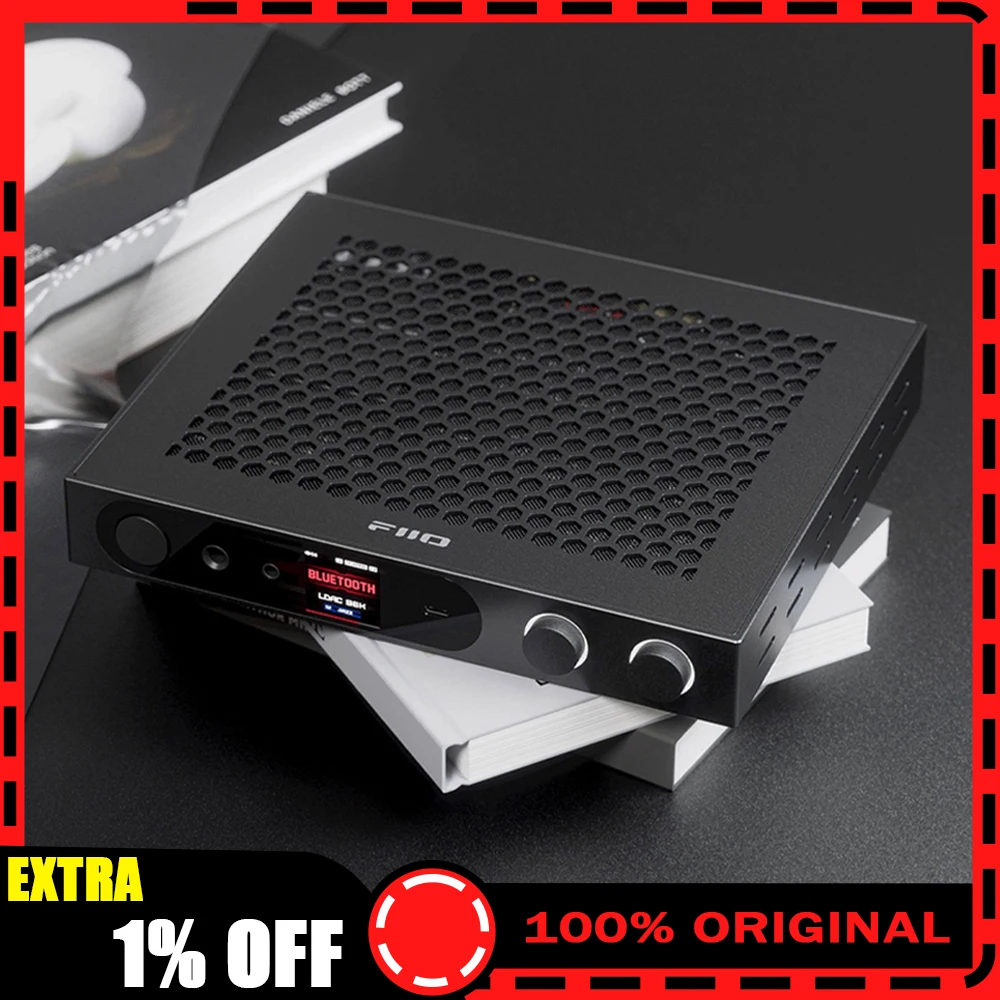 FiiO K19 Флагманский настольный DAC-усилитель для наушников, Hi-Res Audio, двойной декодер ES9039SPRO HIFI, DSD512, 31-полосный PEQ, XMOS XU-316
FiiO K19 Флагманский настольный DAC-усилитель для наушников, Hi-Res Audio, двойной декодер ES9039SPRO HIFI, DSD512, 31-полосный PEQ, XMOS XU-316