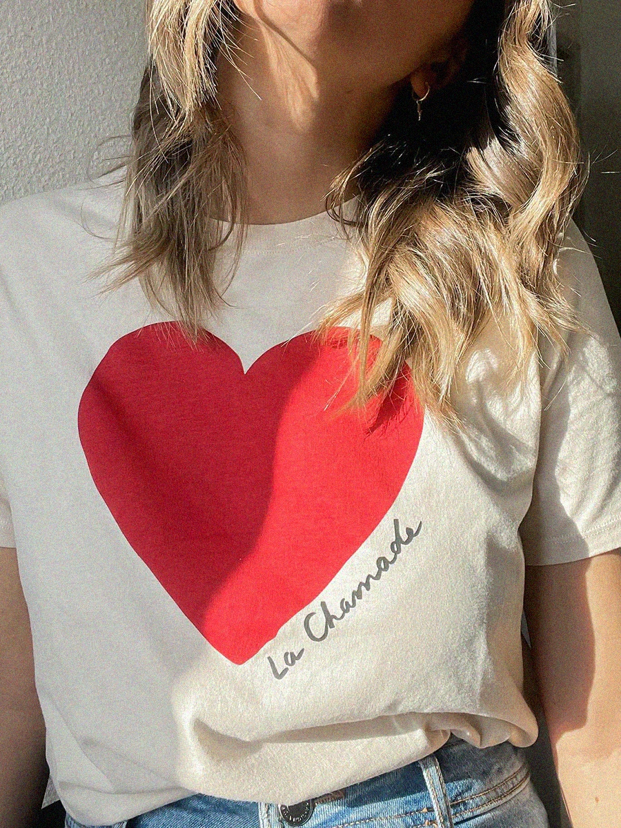 Heart Letter Print T-shirt Woman Summer Organic Cotton Round Neck Short Sleeve Casual Tees Top 2023 Femme Vintage Elegant Tshirt
Heart Letter Print T-shirt Woman Summer Organic Cotton Round Neck Short Sleeve Casual Tees Top 2023 Femme Vintage Elegant Tshirt