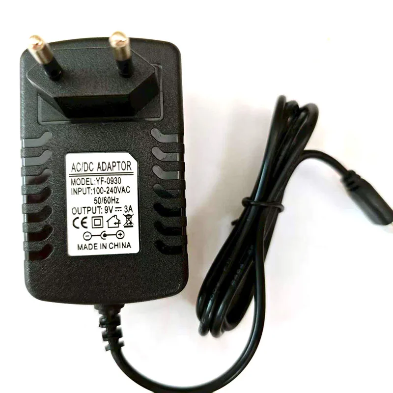 AC 100-240V DC 9V 3A Switching Power Supply Treadmill Massager Power Adapter UK Plug 2M Cables DC 5.5*2.1MM Power Supply
AC 100-240V DC 9V 3A Switching Power Supply Treadmill Massager Power Adapter UK Plug 2M Cables DC 5.5*2.1MM Power Supply