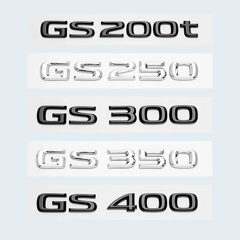 3D хромированные глянцевые черные буквы из АБС-пластика GS200t GS250 GS300 GS400 GS460 GS450h HYBRID эмблема для Lexus багажника автомобиля логотип наклейка 
3D хромированные глянцевые черные буквы из АБС-пластика GS200t GS250 GS300 GS400 GS460 GS450h HYBRID эмблема для Lexus багажника автомобиля логотип наклейка