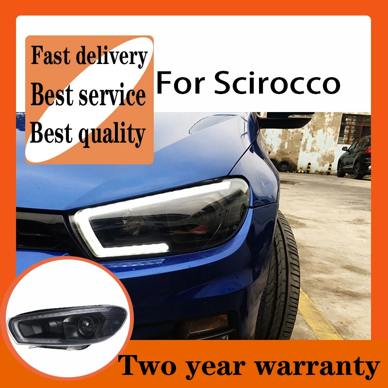 For VW Scirocco Headlights LED Day Running Headlight 2009-2017 Head Lamp DRL Signal Projector Lens Automotive
For VW Scirocco Headlights LED Day Running Headlight 2009-2017 Head Lamp DRL Signal Projector Lens Automotive