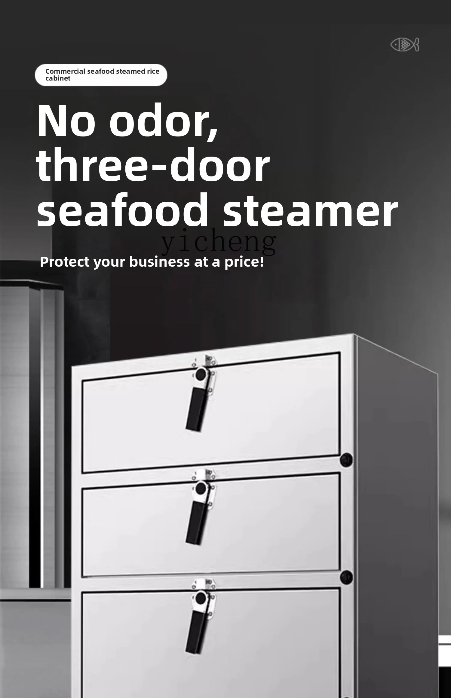 Zz seafood steamer commercial three-door gas electric steamer hotel steamed fish stew soup cabinet hotel canteen steamer
Zz seafood steamer commercial three-door gas electric steamer hotel steamed fish stew soup cabinet hotel canteen steamer