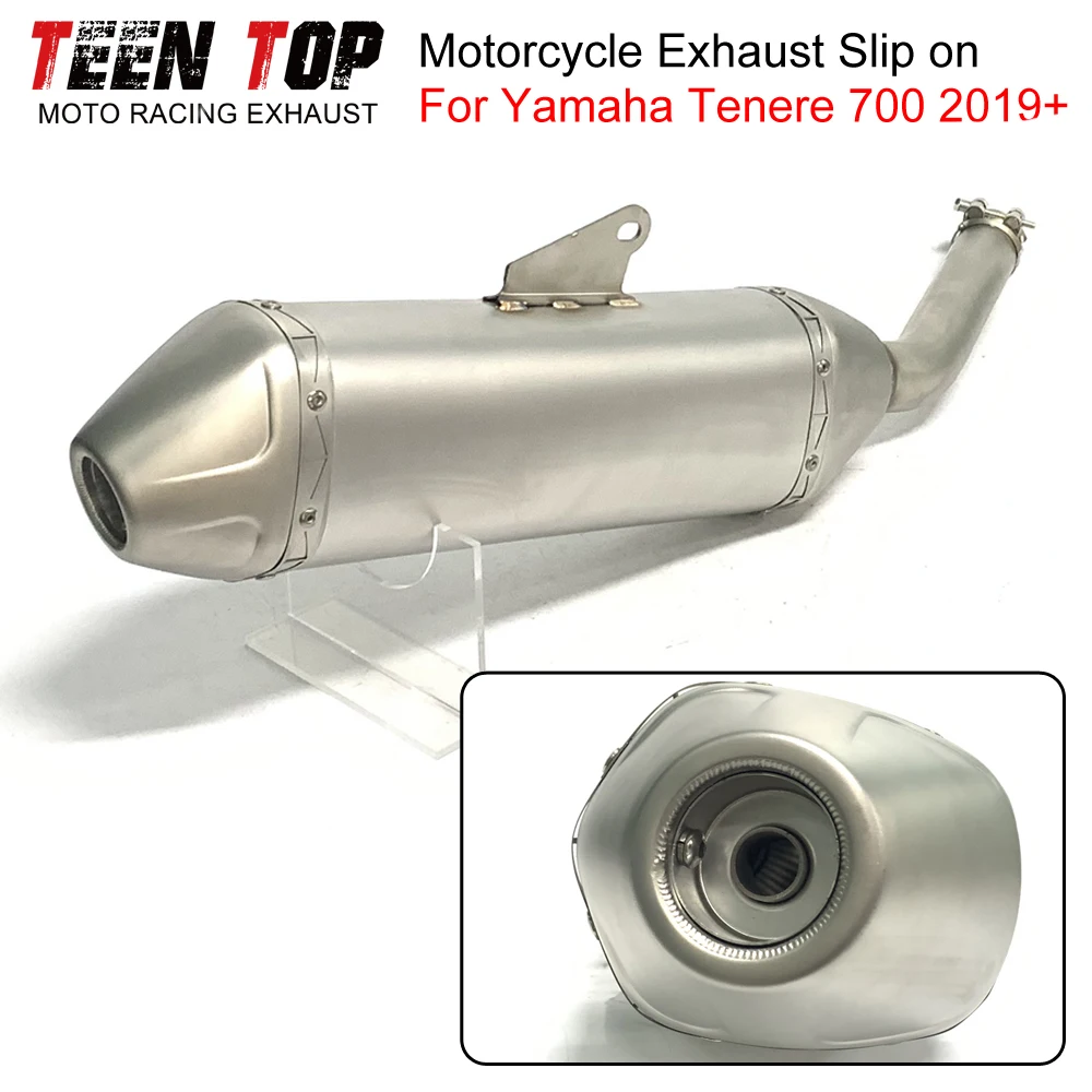 Motorcycle Escape Systems T-700 Racing Muffler For YAMAHA Tenere 700 Slip on Exhaust Stainless Steel 2019+ Silencieux
Motorcycle Escape Systems T-700 Racing Muffler For YAMAHA Tenere 700 Slip on Exhaust Stainless Steel 2019+ Silencieux