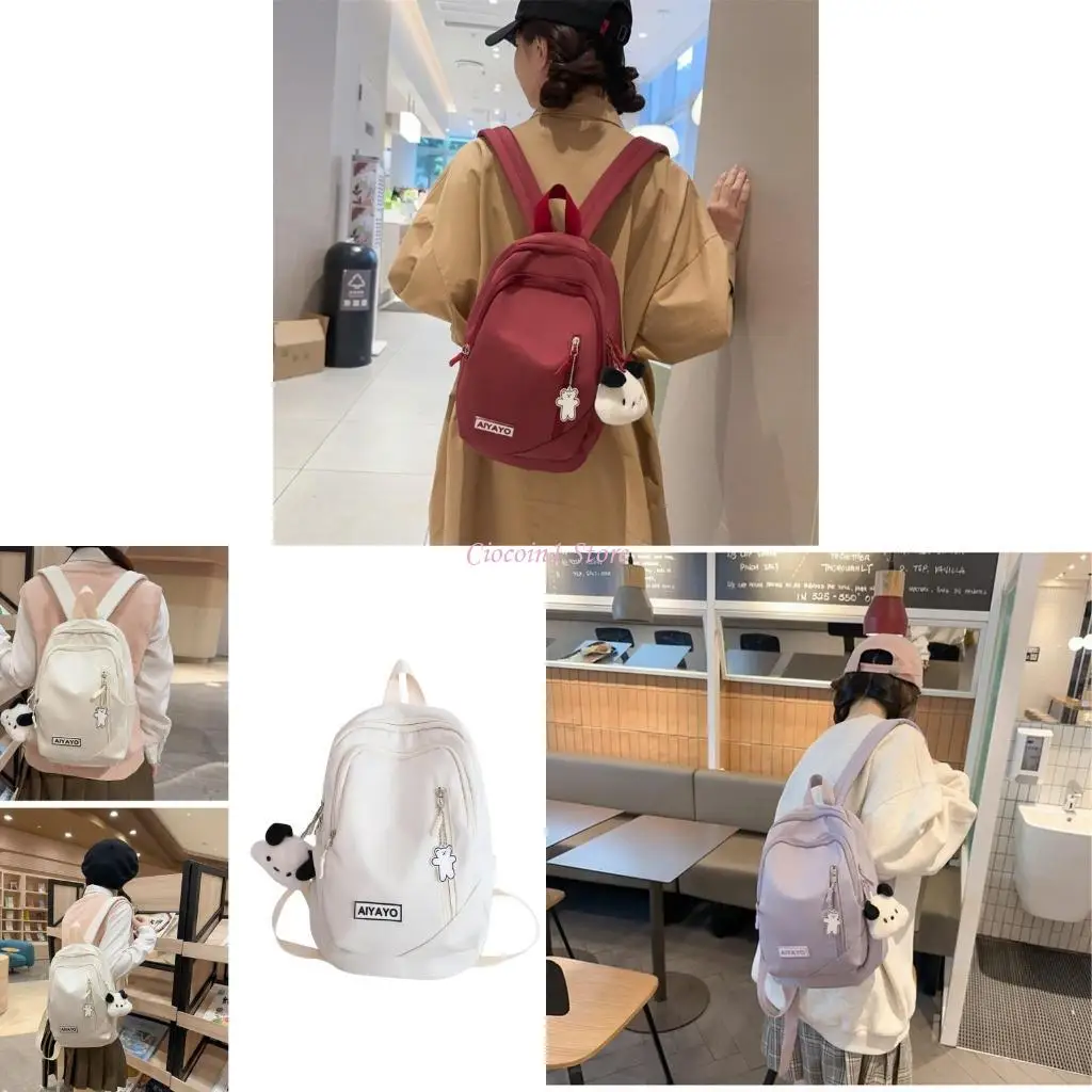 Y1UB Double Strap Shoulder Bag Versatile Travel Rucksack for Girl Student Back to School Backpack Large Capacity Book Bag
Y1UB Double Strap Shoulder Bag Versatile Travel Rucksack for Girl Student Back to School Backpack Large Capacity Book Bag
