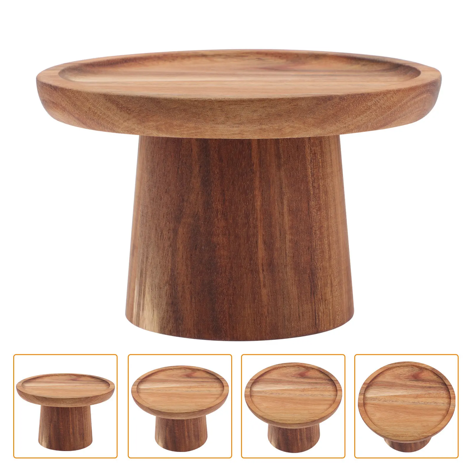 Wood Cake Stand with Footed Base Exquisite Handcrafted Food Display Plate for Cakes Pastries Fruits Bakery Shop Kitchen Party
Wood Cake Stand with Footed Base Exquisite Handcrafted Food Display Plate for Cakes Pastries Fruits Bakery Shop Kitchen Party