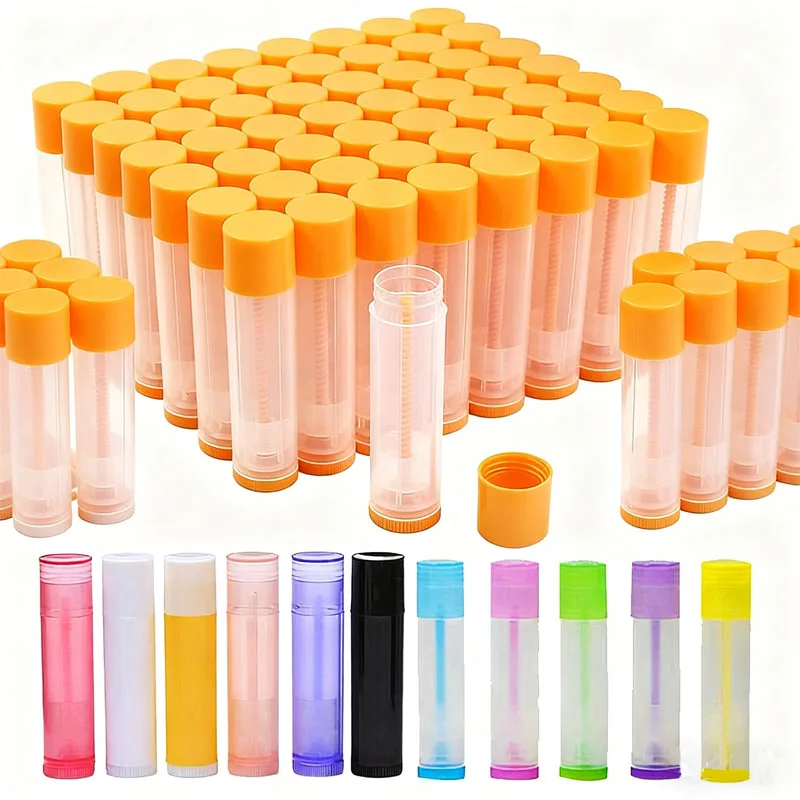 50PCS 5g Plastic Lipstick Tubes Bottle Empty Refillable Cosmetic Makeup Glue Stick Tubes Lip Gloss Lip stick Balm Container
50PCS 5g Plastic Lipstick Tubes Bottle Empty Refillable Cosmetic Makeup Glue Stick Tubes Lip Gloss Lip stick Balm Container