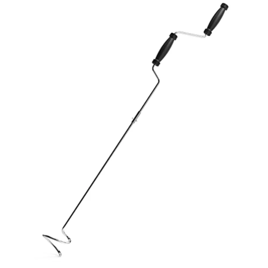 Stainl Steel Compost Aerator Tool - Manual Turner and Mixer for Compost Tumblers and Bins Faster Decomposition, Rust-Proof
Stainl Steel Compost Aerator Tool - Manual Turner and Mixer for Compost Tumblers and Bins Faster Decomposition, Rust-Proof