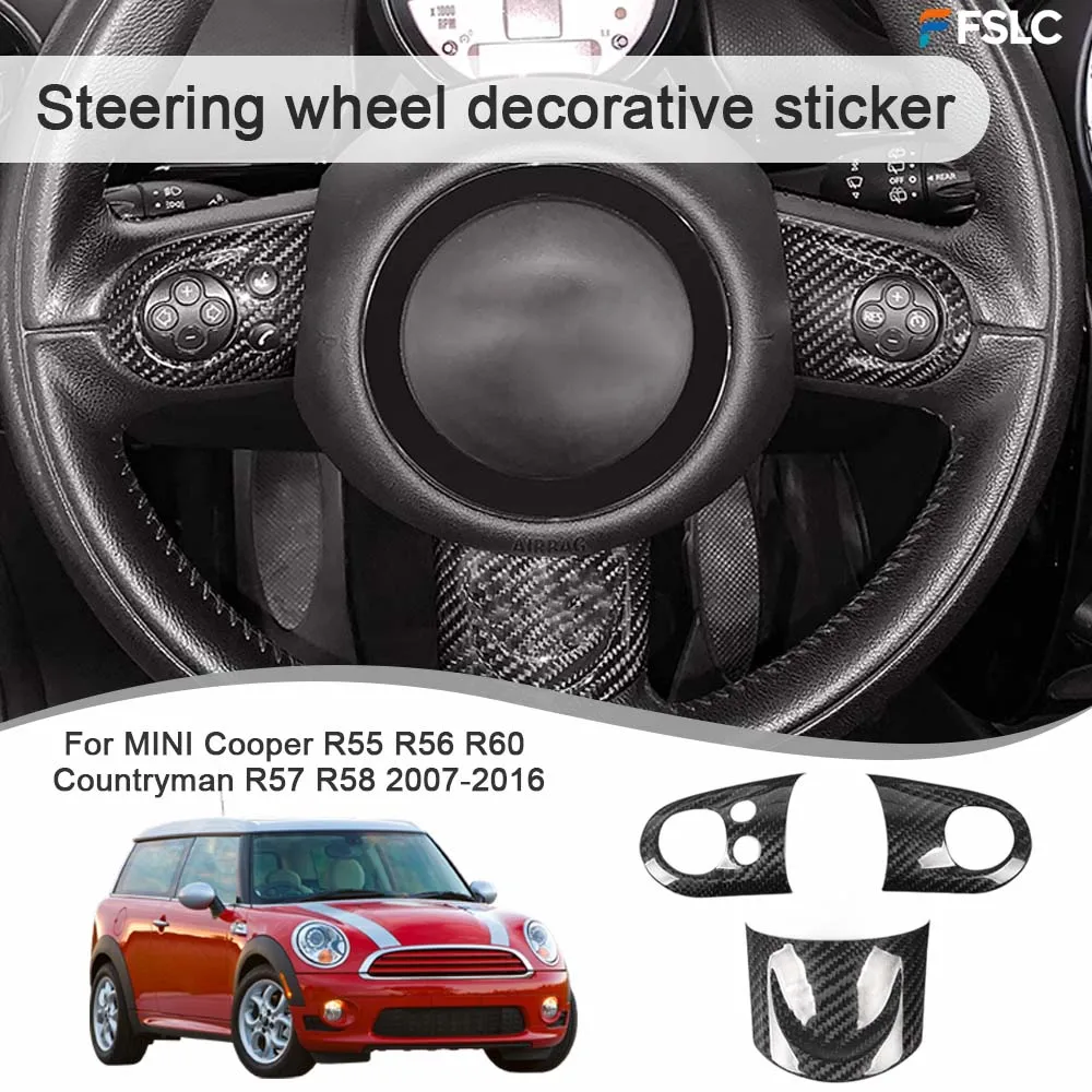 Декоративная наклейка на руль для MINI Cooper R55 R56 R60 Countryman R57 R58 2007-2016, аксессуар для тюнинга автомобиля
Декоративная наклейка на руль для MINI Cooper R55 R56 R60 Countryman R57 R58 2007-2016, аксессуар для тюнинга автомобиля