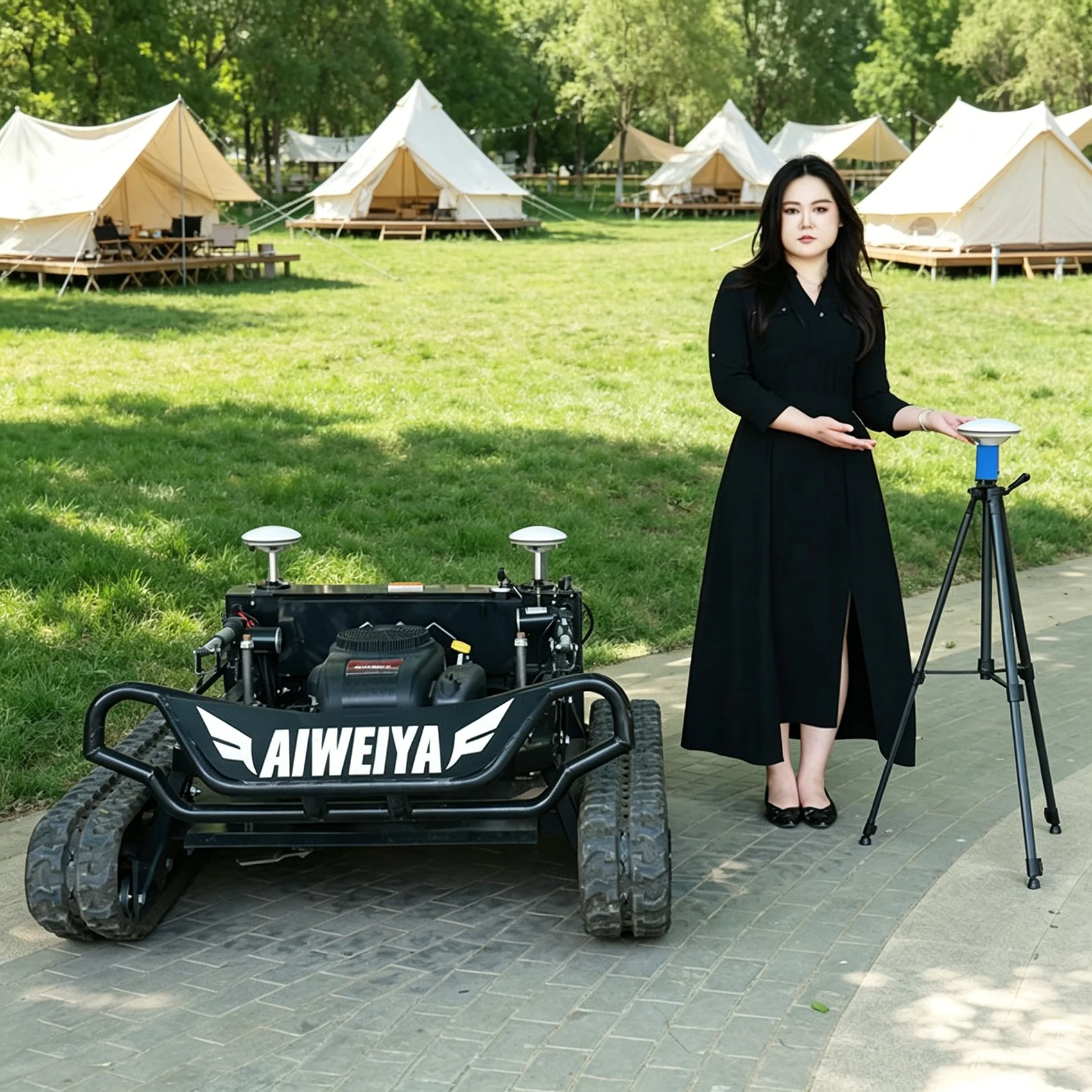 Customized Crawler 4-Stroke Lawn Mower Zero Turn Lawn Mower,Remote Start For Different Size Field Mowing
Customized Crawler 4-Stroke Lawn Mower Zero Turn Lawn Mower,Remote Start For Different Size Field Mowing