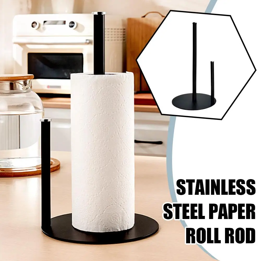 Stainless Steel Paper Towel Holder Non Perforated Toilet Paper Holder For Kitchen & Bathroom European Tissue Storage Rack
Stainless Steel Paper Towel Holder Non Perforated Toilet Paper Holder For Kitchen & Bathroom European Tissue Storage Rack