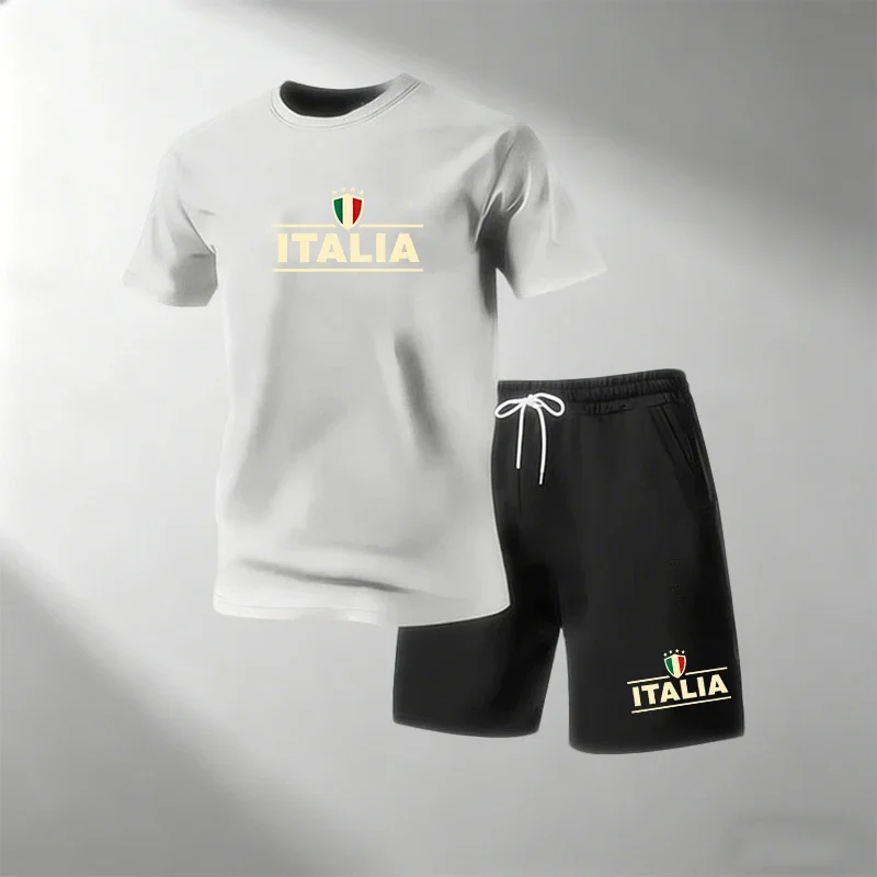 Trendy Men Summer Tracksuit Short Sleeve Loose Casual Shorts 2 Piece Outfits Hip Hop Streetwear Outdoor Daily Male Clothes Suits
Trendy Men Summer Tracksuit Short Sleeve Loose Casual Shorts 2 Piece Outfits Hip Hop Streetwear Outdoor Daily Male Clothes Suits