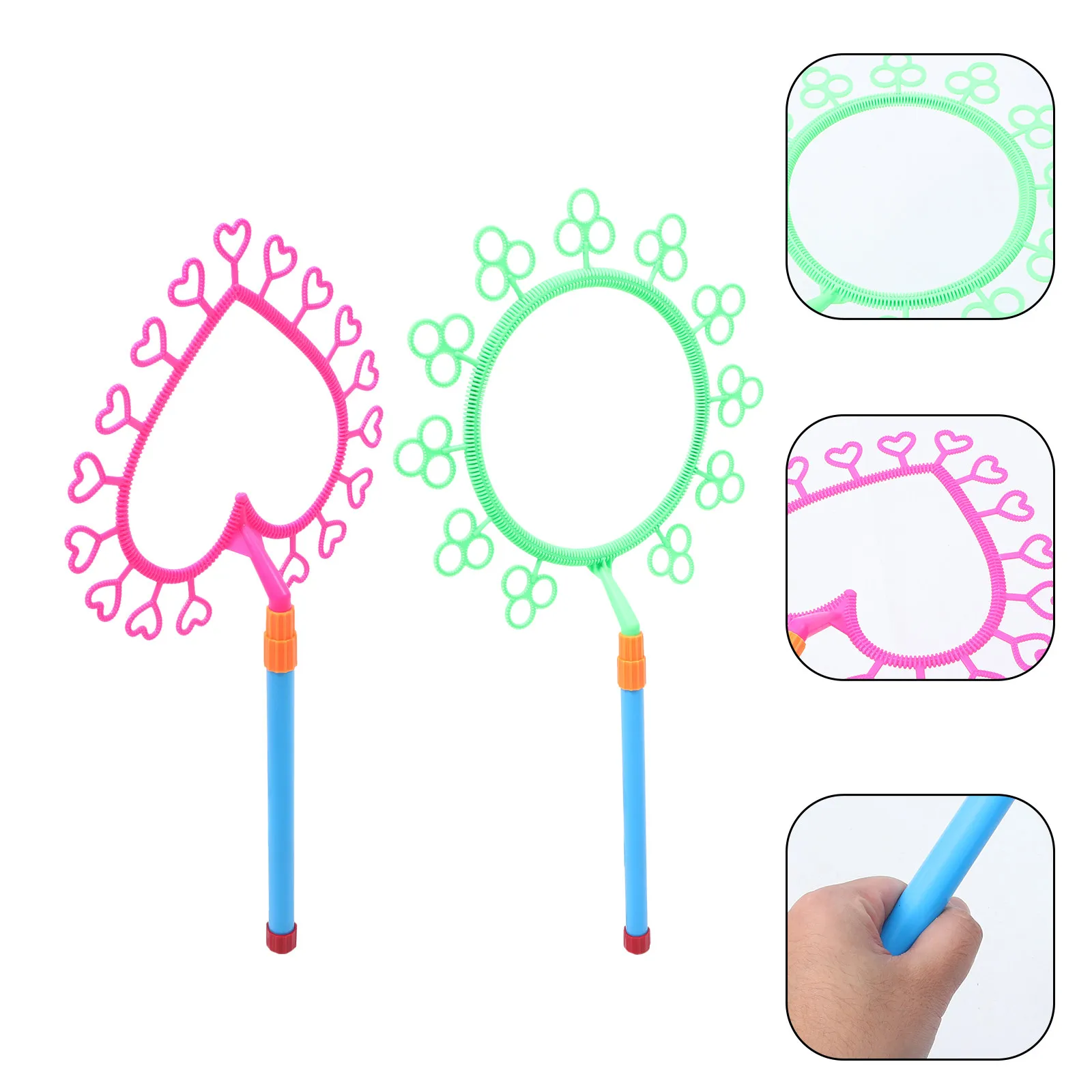 2Pcs Big Bubble Wands Kit Plastic Bubble Maker for Outdoor Activities Giant Bubbles At Parties Beach Park Pool Summer
2Pcs Big Bubble Wands Kit Plastic Bubble Maker for Outdoor Activities Giant Bubbles At Parties Beach Park Pool Summer