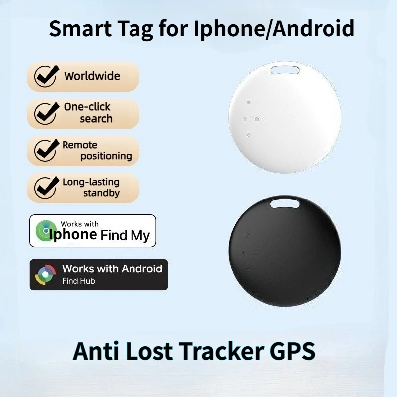 Умный GPS-трекер/локатор для Android/iOS: устройство для поиска и защиты от потери, глобальное позиционирование, для ключей, сумок, кошельков (аналог AirTag)
Умный GPS-трекер/локатор для Android/iOS: устройство для поиска и защиты от потери, глобальное позиционирование, для ключей, сумок, кошельков (аналог AirTag)