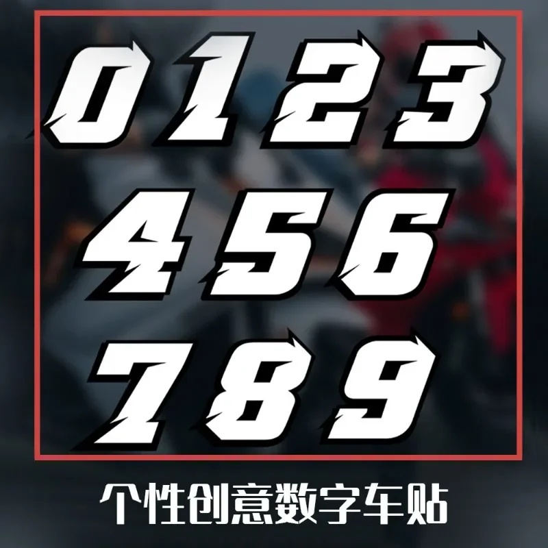 Motorcycle Racing Number Sticker Vinyl 0 1 2 3 4 5 6 7 8 9 Race Decals Helmet Stickers Accessories For Ducati S1000rr NMAX Cbr
Motorcycle Racing Number Sticker Vinyl 0 1 2 3 4 5 6 7 8 9 Race Decals Helmet Stickers Accessories For Ducati S1000rr NMAX Cbr
