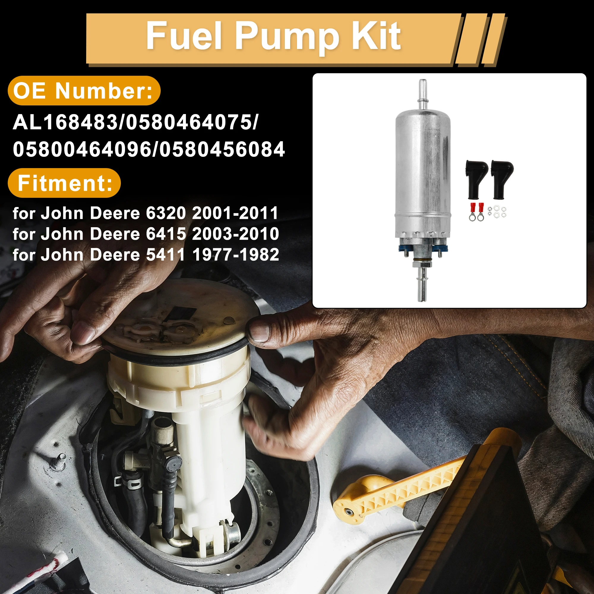 UXCELL Fuel Pump for John Deere 6320 2001-2011 Metal Set Replaces No.AL168483
UXCELL Fuel Pump for John Deere 6320 2001-2011 Metal Set Replaces No.AL168483
