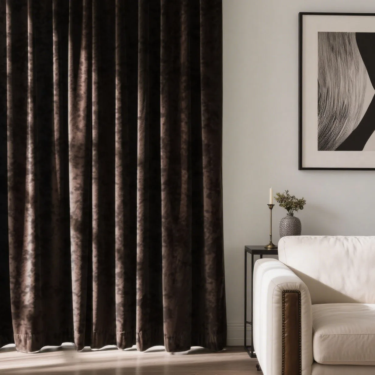 2 Panels/set Crushed Velvet Curtains, Noise Reduction And Light Filtering Curtains, For Bedroom, Living Room, Office Home Decor
2 Panels/set Crushed Velvet Curtains, Noise Reduction And Light Filtering Curtains, For Bedroom, Living Room, Office Home Decor