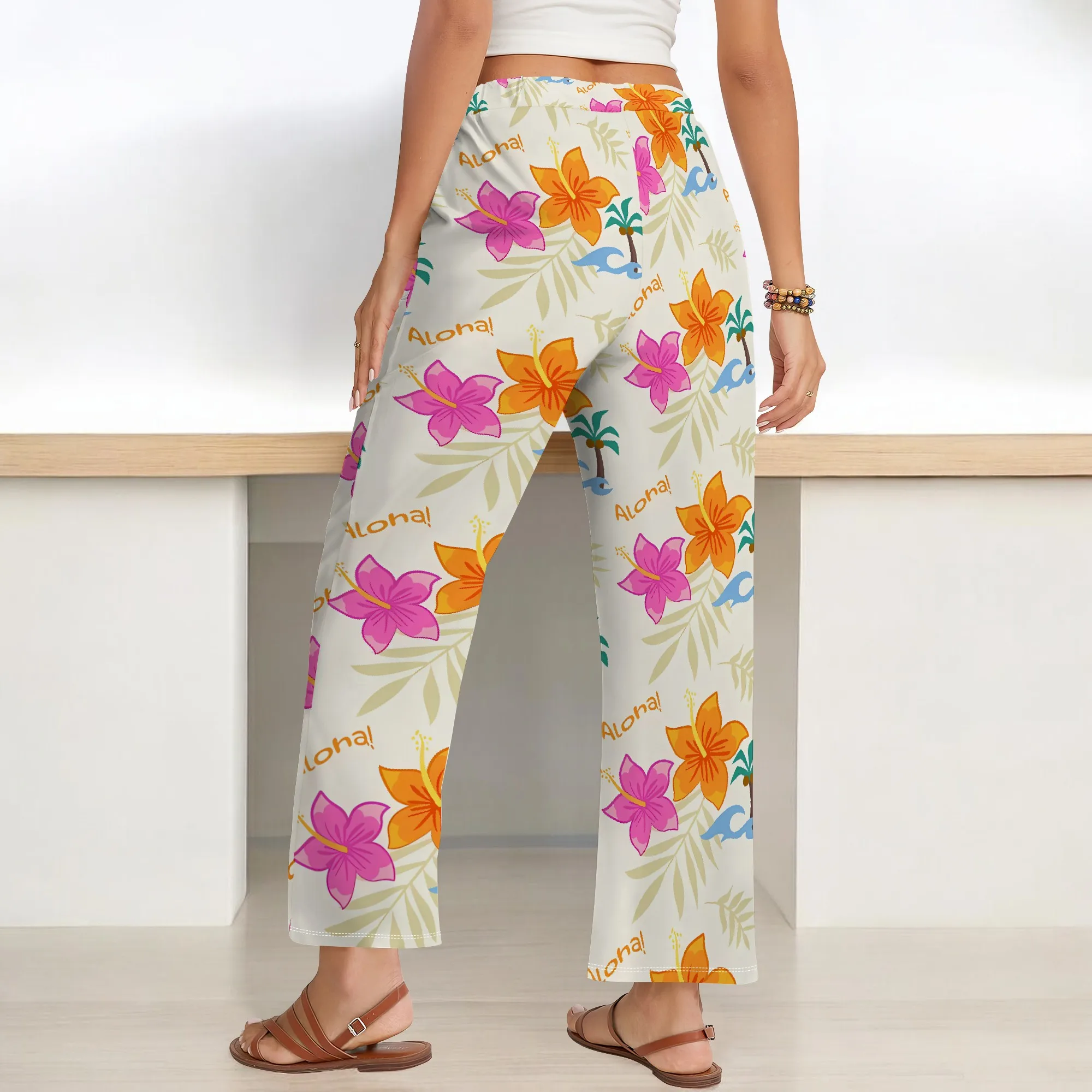 Женская одежда, новинка весны/лета 2023 года, повседневные утягивающие модные брюки с принтом на заказ, полинезийские широкие брюки девять четвертей
Женская одежда, новинка весны/лета 2023 года, повседневные утягивающие модные брюки с принтом на заказ, полинезийские широкие брюки девять четвертей