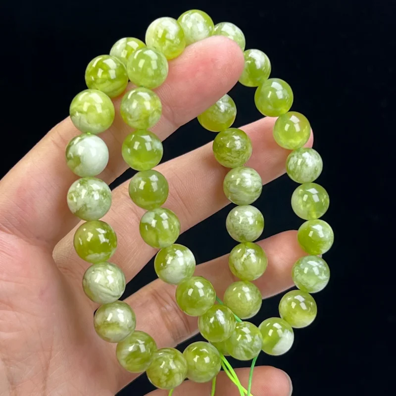 Natural Xiuyan Jade Green Milk Cover National Style Grape Hanfu Unisex Silver Bracelet
Natural Xiuyan Jade Green Milk Cover National Style Grape Hanfu Unisex Silver Bracelet