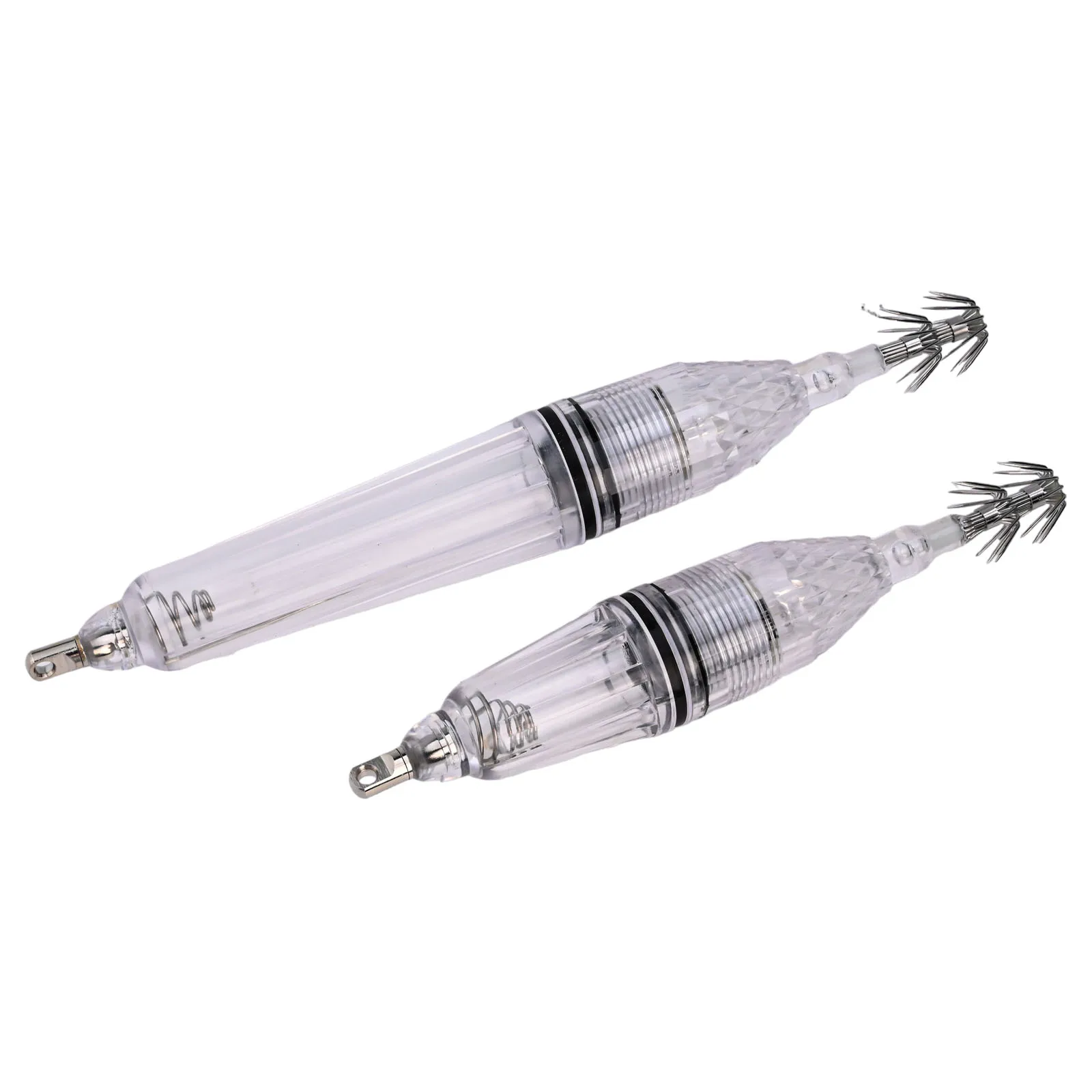 Set of Luminous Fishing Lights 2pcs LED Squid Jig Hooks Ideal for Targeting Fish like Cod and Octopus in Water
Set of Luminous Fishing Lights 2pcs LED Squid Jig Hooks Ideal for Targeting Fish like Cod and Octopus in Water