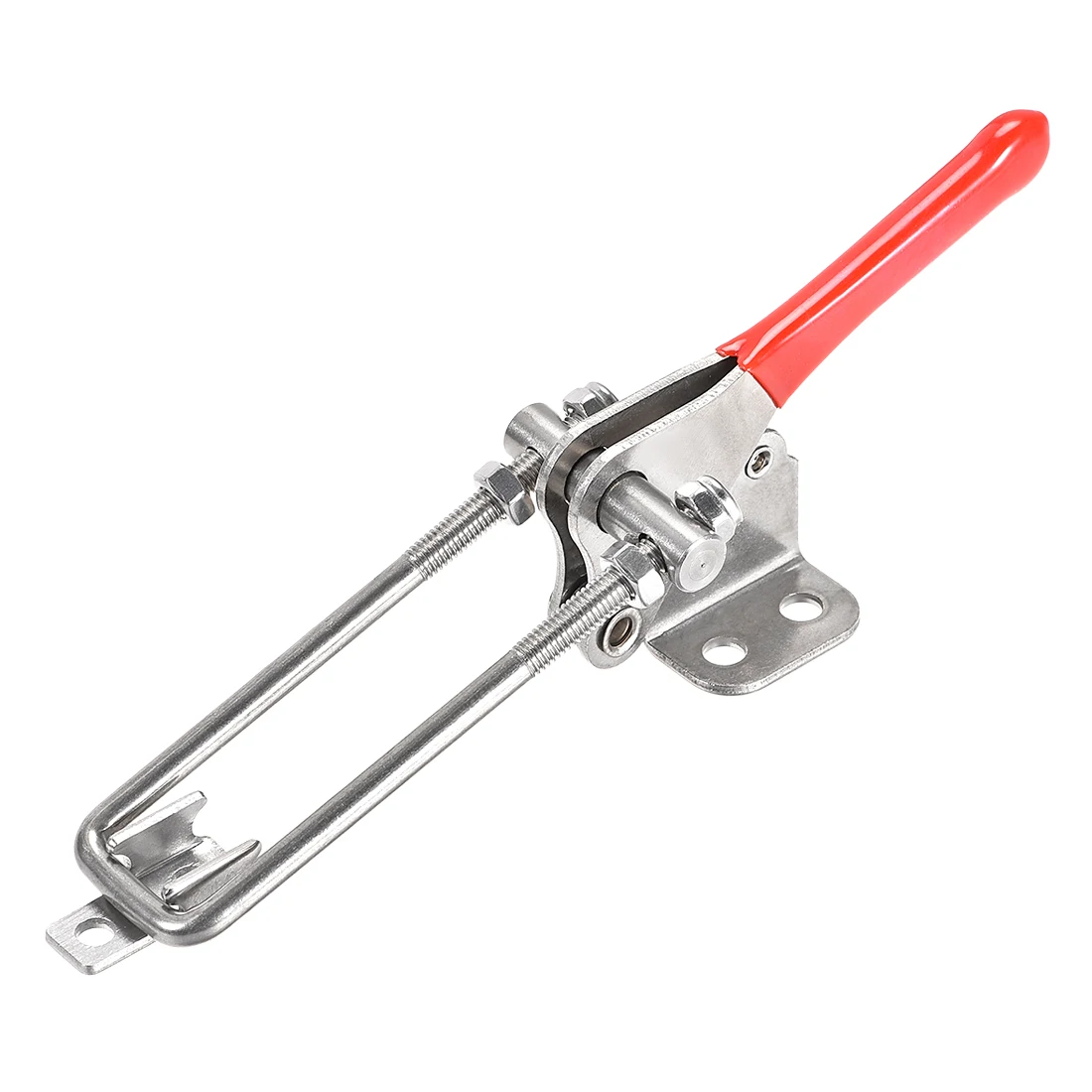 1Pcs 496lbs Smoker Toggle SUS304 Stainless Steel Pull Latch U Bolt Vertical Quick Release Clamp Heavy Duty Toggle Latches
1Pcs 496lbs Smoker Toggle SUS304 Stainless Steel Pull Latch U Bolt Vertical Quick Release Clamp Heavy Duty Toggle Latches