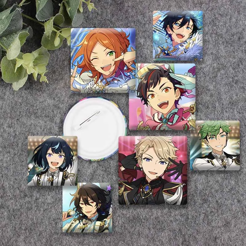 Anime Game Ensemble Stars Square Badges Virtual Cartoon Boys Brooch on Clothes Backpack Hat Accessories Lapel Pins Jewelry Gifts
Anime Game Ensemble Stars Square Badges Virtual Cartoon Boys Brooch on Clothes Backpack Hat Accessories Lapel Pins Jewelry Gifts