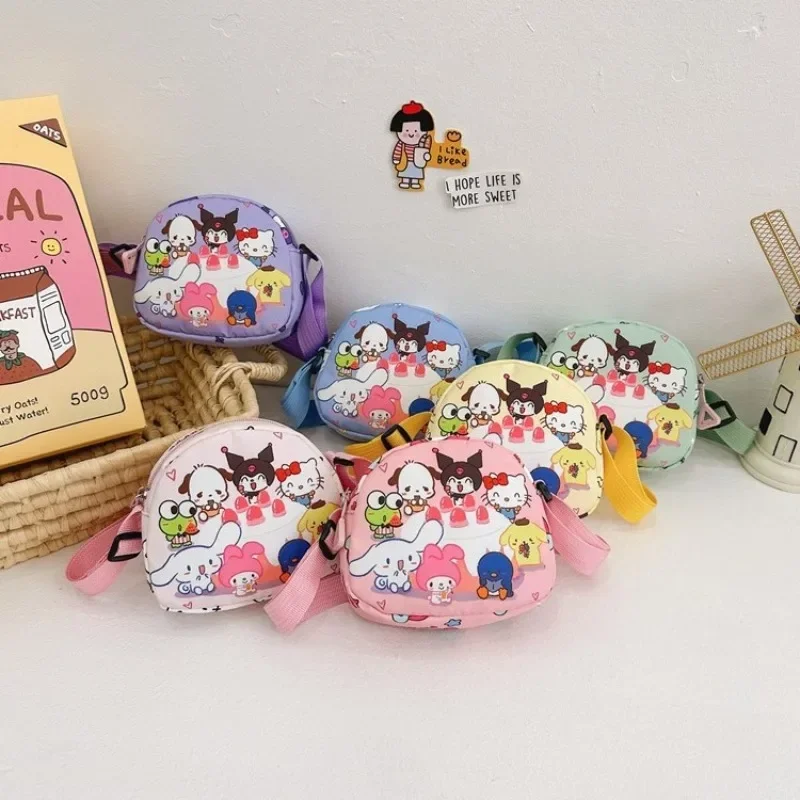 Children Sanrio Anime Kuromi Cinnamoroll Crossbody Bag Cute Cartoon Backpack Hello Kitty Ins Princess Handbag Gifts for Kids
Children Sanrio Anime Kuromi Cinnamoroll Crossbody Bag Cute Cartoon Backpack Hello Kitty Ins Princess Handbag Gifts for Kids