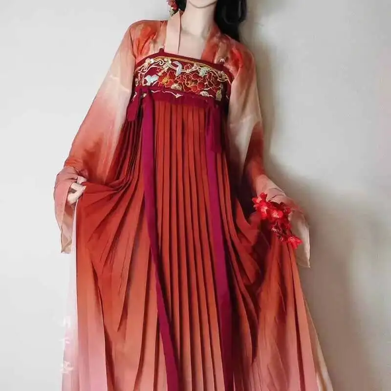 Oversized 8XL Hanfu Orange Dress Women Chinese Ancient Cosplay Costume Party Outfit Fit For 140kg Ladies Hanfu Plus Size 6XL
Oversized 8XL Hanfu Orange Dress Women Chinese Ancient Cosplay Costume Party Outfit Fit For 140kg Ladies Hanfu Plus Size 6XL
