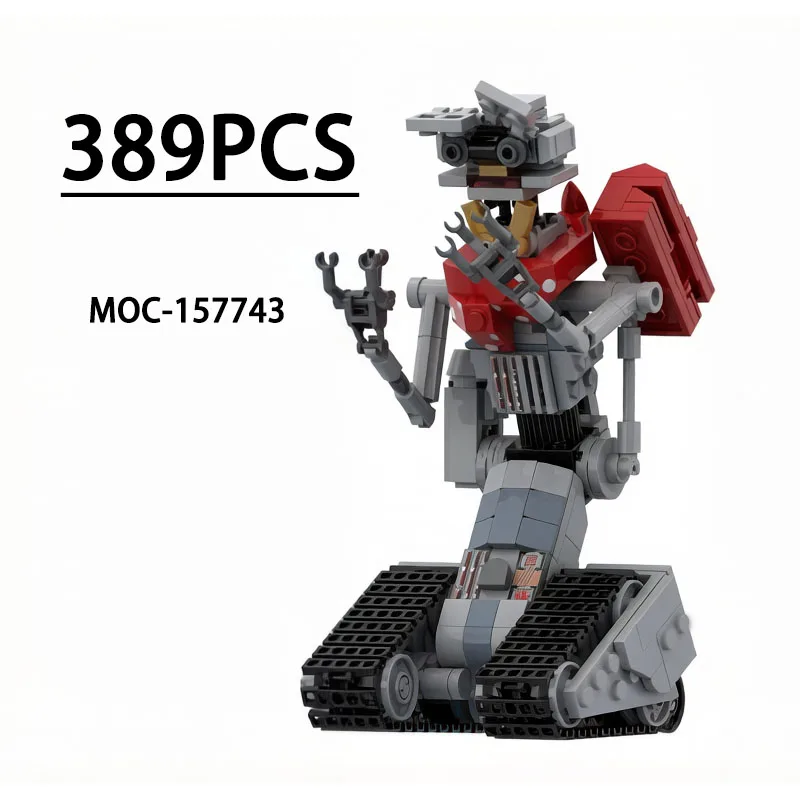 MOC-157743 Building Block Robot Assembly Model Ornament 389 Pieces Educational Puzzle Birthday Christmas New Year Toy Gift
MOC-157743 Building Block Robot Assembly Model Ornament 389 Pieces Educational Puzzle Birthday Christmas New Year Toy Gift