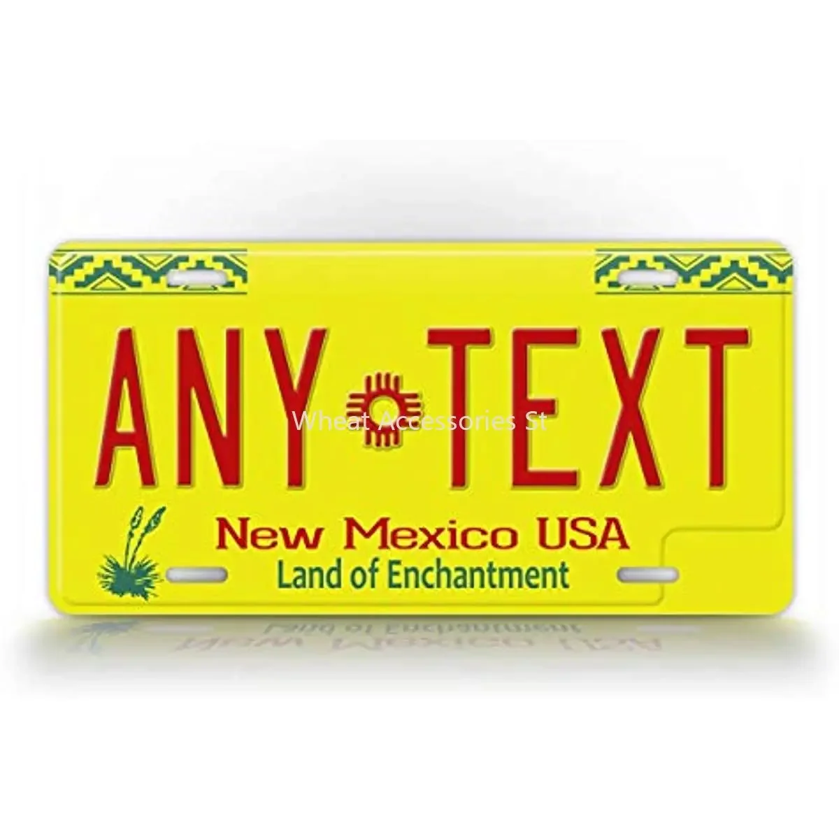 Personalized New Mexico Plate Any Text Custom NM Auto Tag Wall Decoration Metal Wall Sign
Personalized New Mexico Plate Any Text Custom NM Auto Tag Wall Decoration Metal Wall Sign