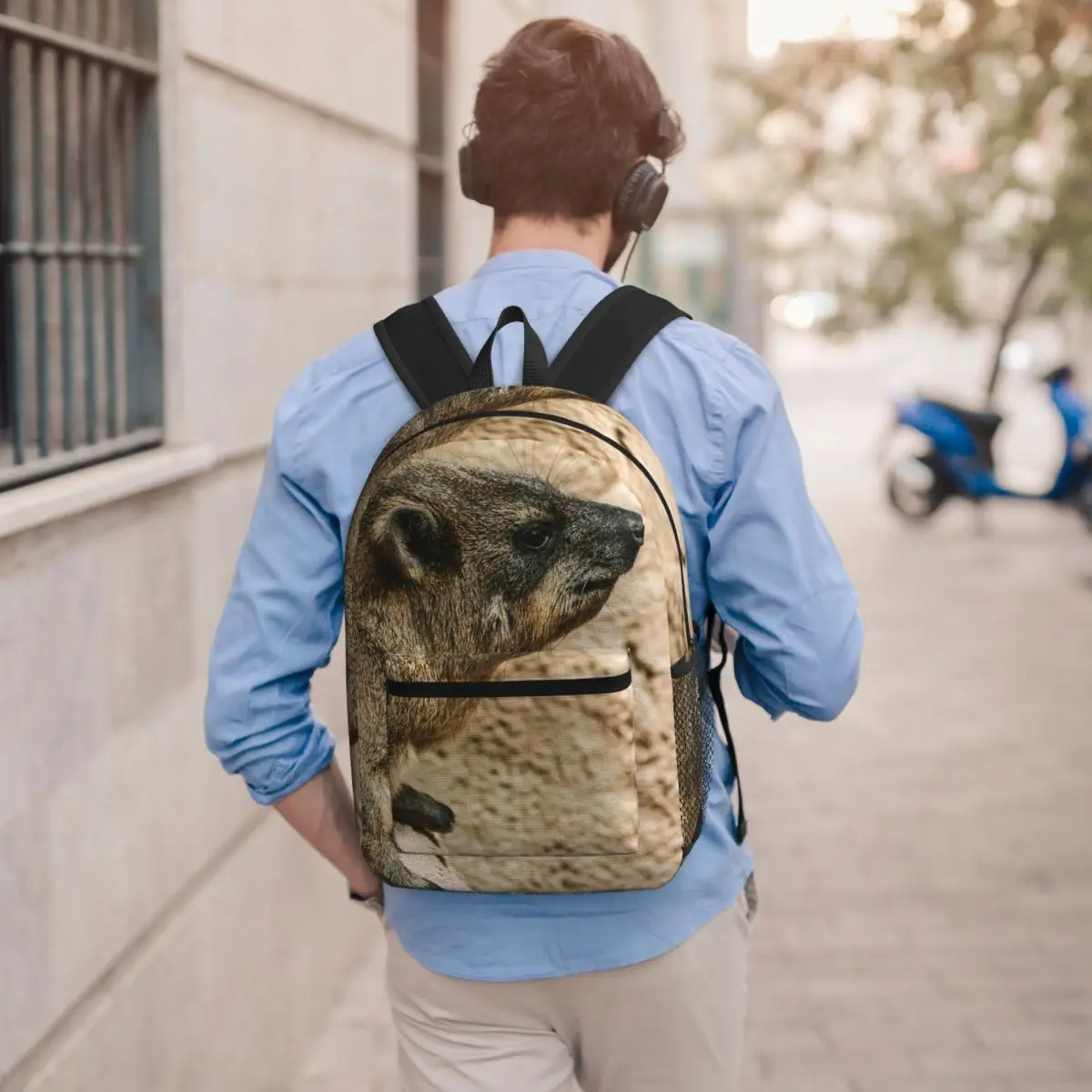 Rock Hyrax Backpack Boys Girls BookBag Children School Bag Laptop Shoulder Bags for Men Women
Rock Hyrax Backpack Boys Girls BookBag Children School Bag Laptop Shoulder Bags for Men Women