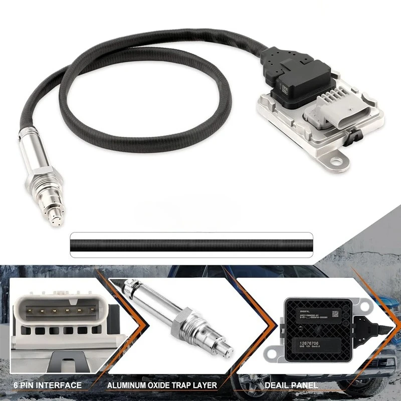НОВЫЙ датчик оксида азота для Chevrolet GMC 2017-2019 Sierra Silverado 12718742 12680215 
НОВЫЙ датчик оксида азота для Chevrolet GMC 2017-2019 Sierra Silverado 12718742 12680215