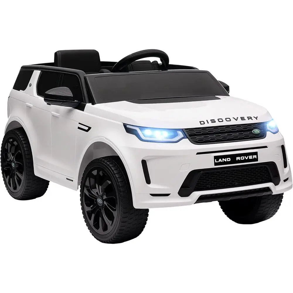 12V Kids Electric Car, Remote Control, 3 Speeds, LED Lights, Music Horn, White
12V Kids Electric Car, Remote Control, 3 Speeds, LED Lights, Music Horn, White