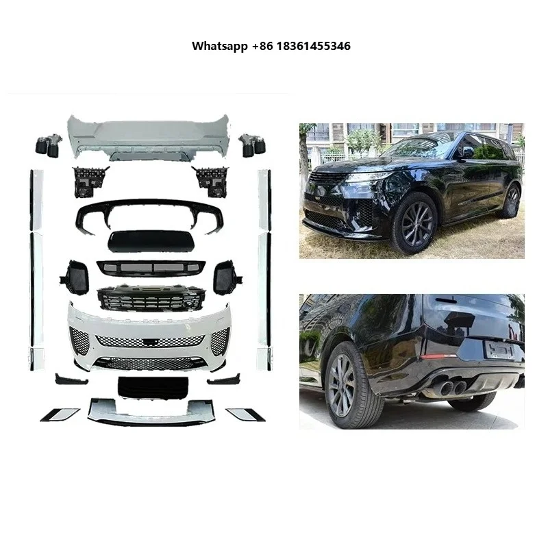 For 2023-2025 Range Rover Car Modification Sport SVR Car Body Kit Front and Rear Bumper with New Fog Light Suitability
For 2023-2025 Range Rover Car Modification Sport SVR Car Body Kit Front and Rear Bumper with New Fog Light Suitability