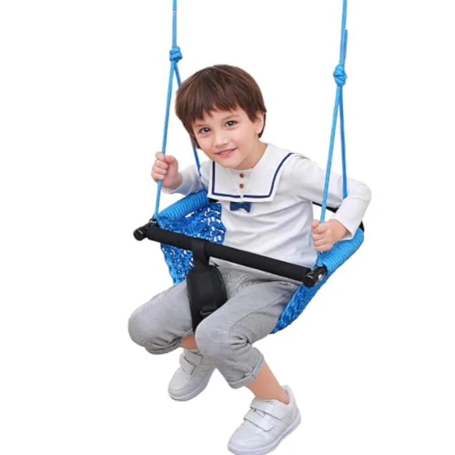 Swing Seats Indoor Hand-Made Net Swing with Adjustable Rope Tree Swings for Kid Child Backyard Playground Swings Outside Indoor
Swing Seats Indoor Hand-Made Net Swing with Adjustable Rope Tree Swings for Kid Child Backyard Playground Swings Outside Indoor