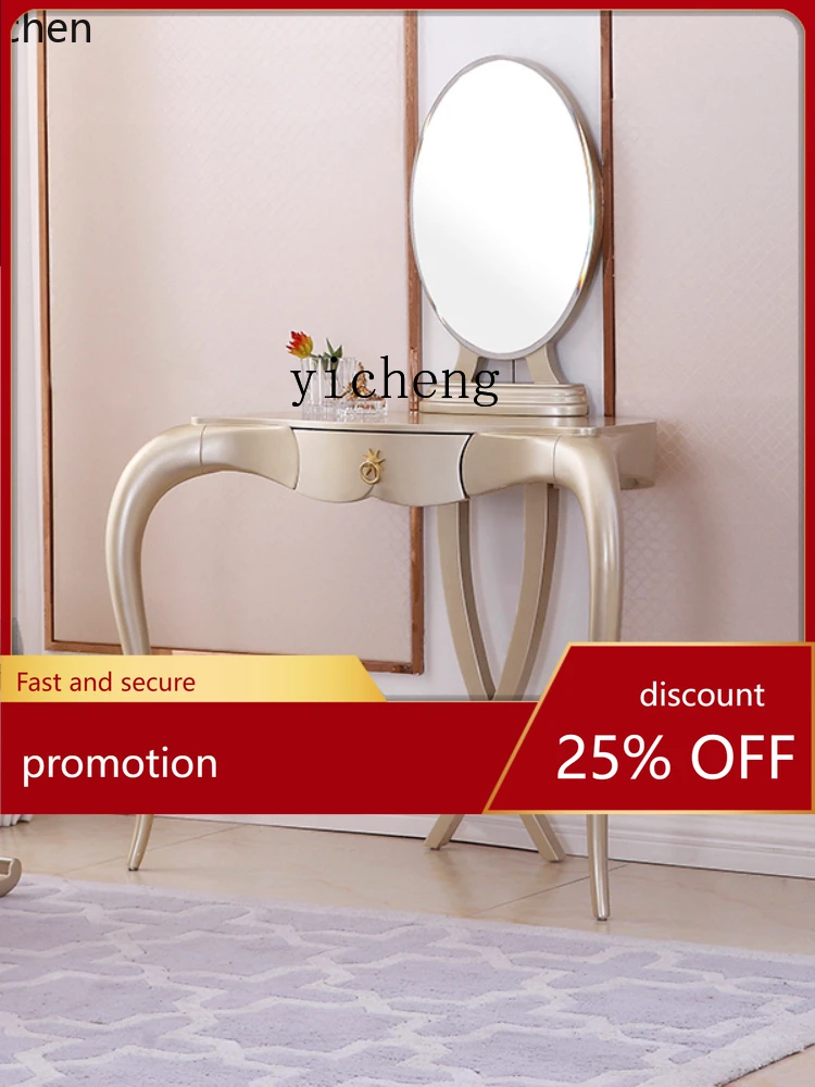YFY and Small Apartment Type Post-Modern Light Luxury Dressing Table Full Solid Makeup Table Dressing Table Bedroom
YFY and Small Apartment Type Post-Modern Light Luxury Dressing Table Full Solid Makeup Table Dressing Table Bedroom