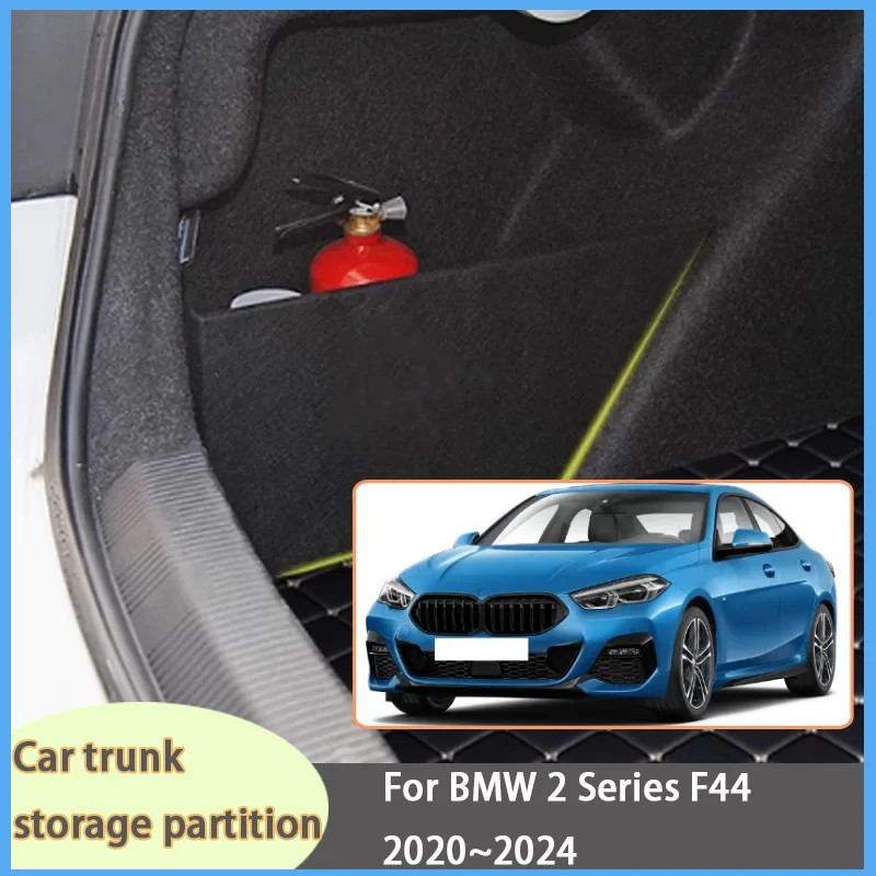 For BMW 2 Series F44 2020~2024 Car Organizer Thickening Trunk Side Partition Trunk Interior Storage Box Parts
For BMW 2 Series F44 2020~2024 Car Organizer Thickening Trunk Side Partition Trunk Interior Storage Box Parts