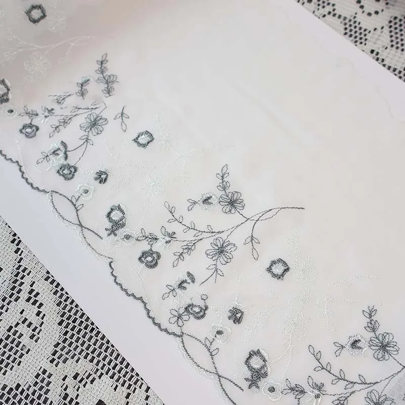 32Yards Polyester Embroidered Tulle Lace Trimmings Dress Laces Fabric Sewing Girl Lingerie Underwear Crafts Material
32Yards Polyester Embroidered Tulle Lace Trimmings Dress Laces Fabric Sewing Girl Lingerie Underwear Crafts Material
