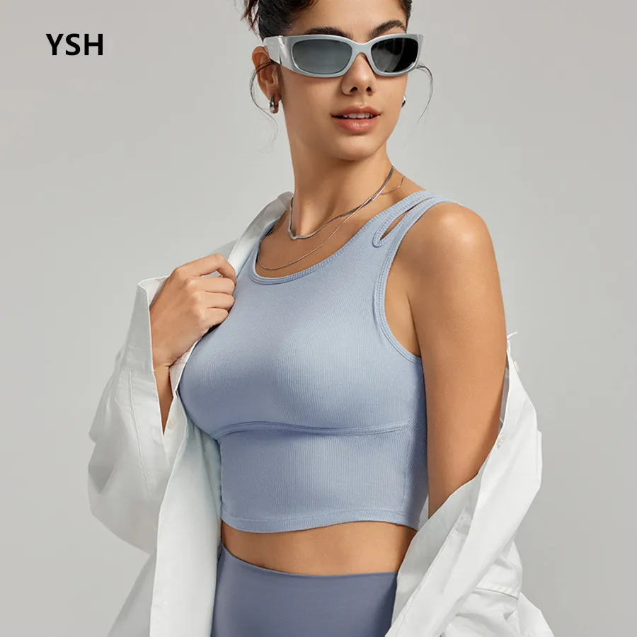 YUSHUHUA широкие бретели жилет для йоги женский универсальный фитнес противоударные спортивные бюстгальтеры впитывающие влагу топы для бега в тренажерном зале
YUSHUHUA широкие бретели жилет для йоги женский универсальный фитнес противоударные спортивные бюстгальтеры впитывающие влагу топы для бега в тренажерном зале