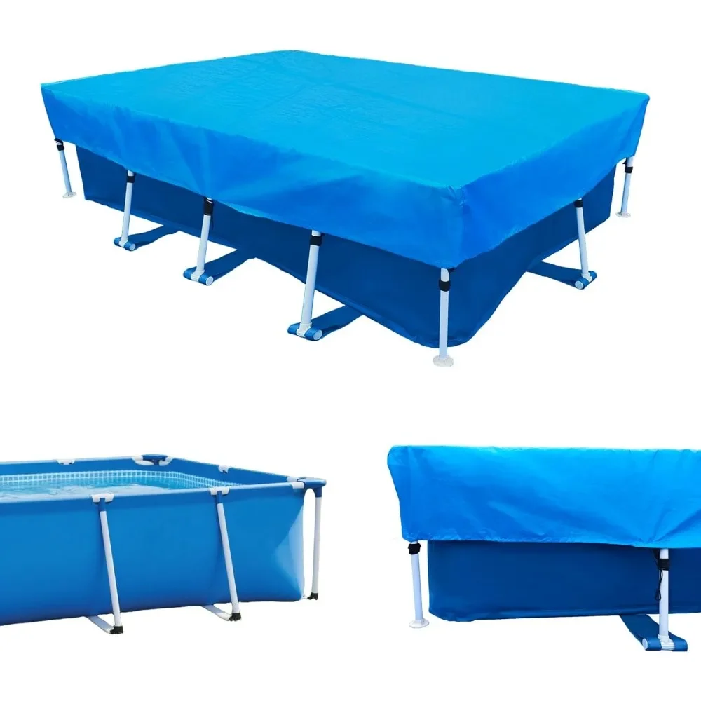 Rectangular Above Ground Pool Cover 157x83 Dust Rain Proof Durable PE Blue Family Swimming
Rectangular Above Ground Pool Cover 157x83 Dust Rain Proof Durable PE Blue Family Swimming