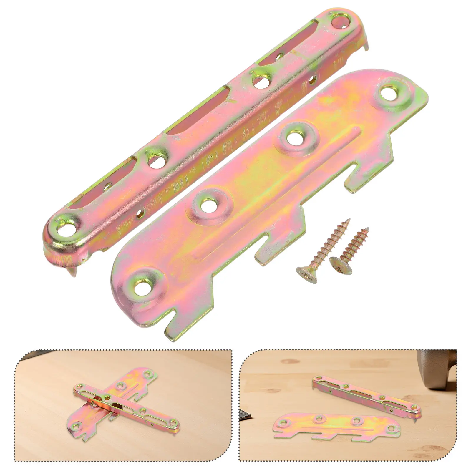 Комплект высокопрочных кронштейнов для кроватей из дерева, универсальный крючковой соединитель для изголовья и изножья, угловой соединитель для каркаса кровати
Комплект высокопрочных кронштейнов для кроватей из дерева, универсальный крючковой соединитель для изголовья и изножья, угловой соединитель для каркаса кровати