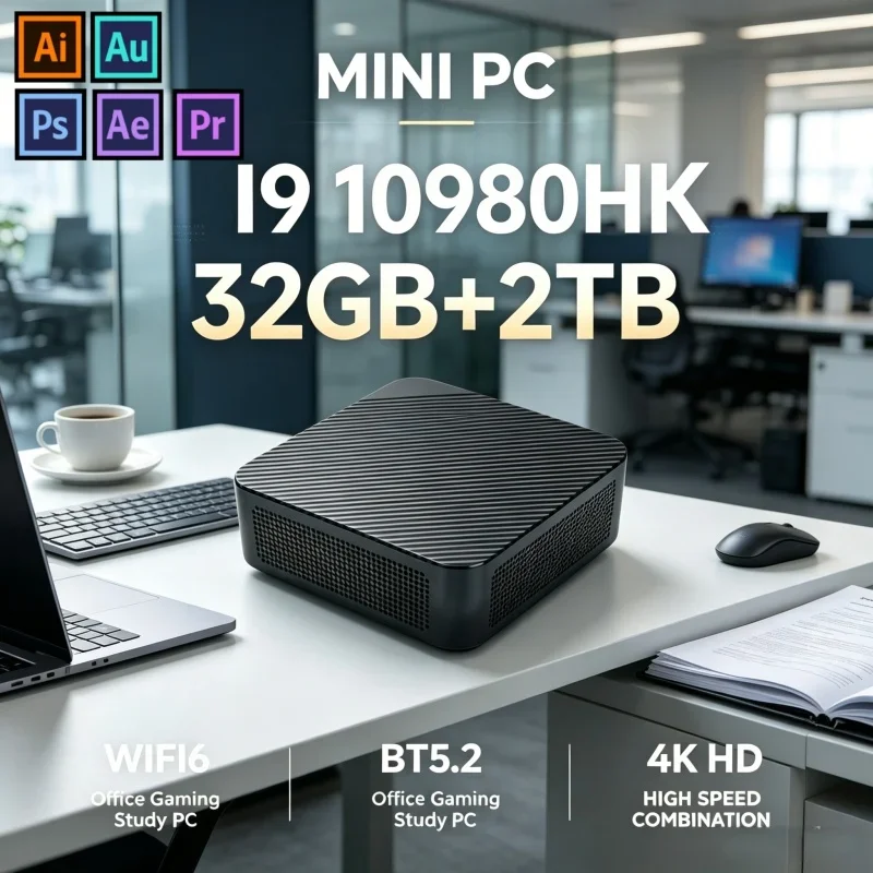 Lightweight 2026 Latest Mini Notebook i9-10980HK 8GB 16GB RAM High Speed SSD 4K WiFi6 BT5.2 Home Work Laptop
Lightweight 2026 Latest Mini Notebook i9-10980HK 8GB 16GB RAM High Speed SSD 4K WiFi6 BT5.2 Home Work Laptop