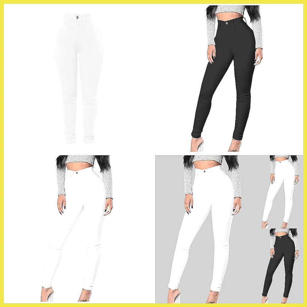 Women's High Waisted Skinny Jeans - Tummy Control & Butt Lifting Stretch Denim Pants
Women's High Waisted Skinny Jeans - Tummy Control & Butt Lifting Stretch Denim Pants