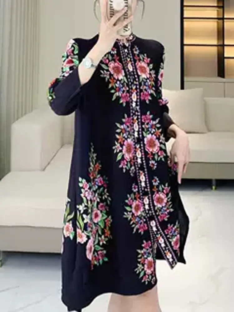 Fashionable Loose A-Line Maternity Dress Elegant Women's Clothing Polyester Fiber High Waist Pleated Skirt for plus Size
Fashionable Loose A-Line Maternity Dress Elegant Women's Clothing Polyester Fiber High Waist Pleated Skirt for plus Size